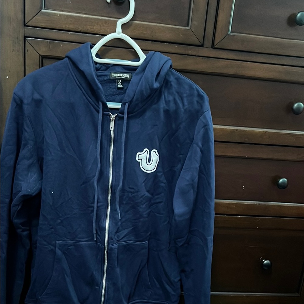 True Religion Navy Utility Jacket